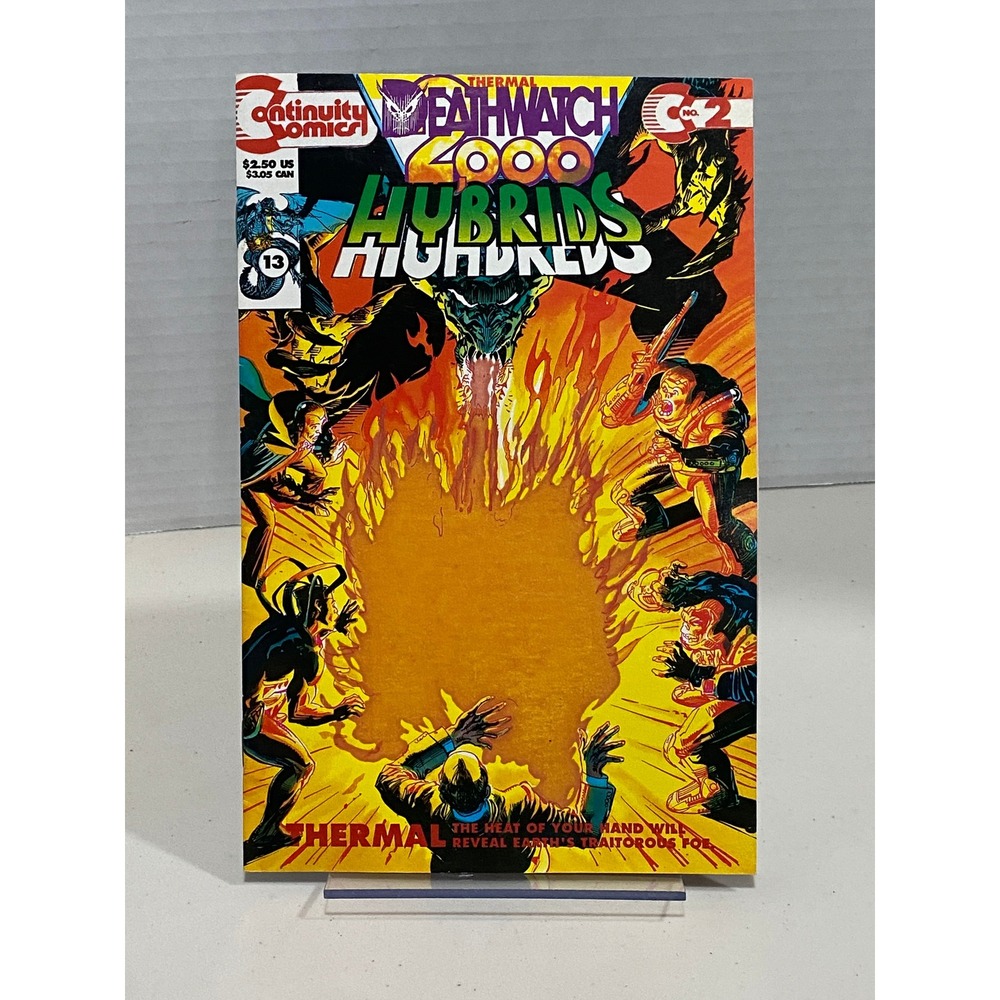 Continuity Comics Hybrids Deathwatch 2000 #2 Thermal Cover 1993 Excellent